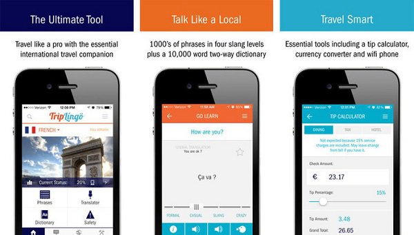 10 apps trip lingo