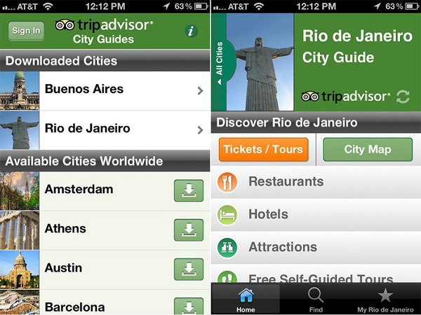 10 apps tripadvisor cityguides
