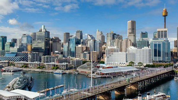10 dia diem sydney cang darling