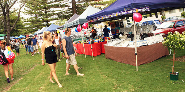 gold coast broadbeach art craft markets