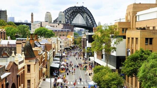 Tham quan thị trấn lâu đời nhất ở Sydney - The Rocks - Du Lịch Úc