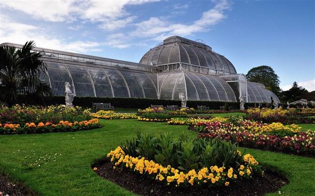 Vườn bách thảo hoàng gia sydney được thiết kế rất đẹp